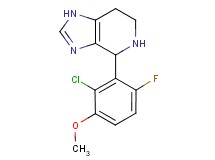 4-(2-chloro-6-fluoro-3-methoxyphenyl)-4,5,6,7-tetrahydro-1H-imidazo[4,5-c]pyridine