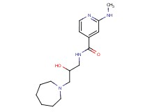 N-(3-azepan-1-yl-2-hydroxypropyl)-2-(methylamino)isonicotinamide