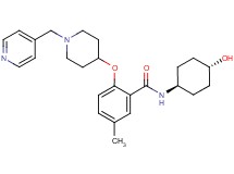 N-(trans-4-hydroxycyclohexyl)-5-methyl-2-{[1-(4-pyridinylmethyl)-4-piperidinyl]oxy}benzamide