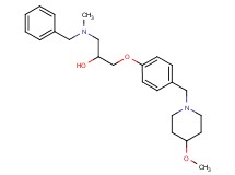 1-[benzyl(methyl)amino]-3-{4-[(4-methoxy-1-piperidinyl)methyl]phenoxy}-2-propanol