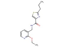 N-[(2-ethoxypyridin-3-yl)methyl]-2-propyl-1,3-thiazole-4-carboxamide