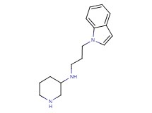 N-[3-(1H-indol-1-yl)propyl]-3-piperidinamine dihydrochloride