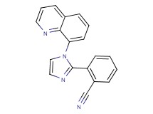 2-(1-quinolin-8-yl-1H-imidazol-2-yl)benzonitrile