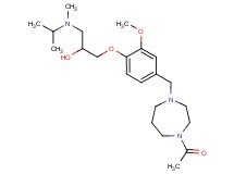 1-{4-[(4-acetyl-1,4-diazepan-1-yl)methyl]-2-methoxyphenoxy}-3-[isopropyl(methyl)amino]-2-propanol