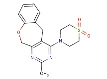 4-(1,1-dioxidothiomorpholin-4-yl)-2-methyl-5,11-dihydro[1]benzoxepino[3,4-d]pyrimidine