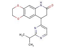 9-(2-isopropylpyrimidin-4-yl)-2,3,8,9-tetrahydro[1,4]dioxino[2,3-g]quinolin-7(6H)-one