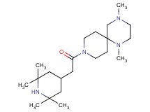 1,4-dimethyl-9-[(2,2,6,6-tetramethylpiperidin-4-yl)acetyl]-1,4,9-triazaspiro[5.5]undecane