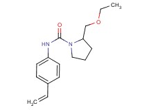 2-(ethoxymethyl)-N-(4-vinylphenyl)pyrrolidine-1-carboxamide