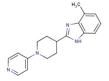 4-methyl-2-[1-(4-pyridinyl)-4-piperidinyl]-1H-benzimidazole