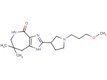 2-[1-(3-methoxypropyl)pyrrolidin-3-yl]-7,7-dimethyl-5,6,7,8-tetrahydroimidazo[4,5-c]azepin-4(1H)-one