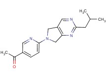 1-[6-(2-isobutyl-5,7-dihydro-6H-pyrrolo[3,4-d]pyrimidin-6-yl)pyridin-3-yl]ethanone