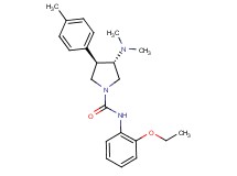 (3S*,4R*)-3-(dimethylamino)-N-(2-ethoxyphenyl)-4-(4-methylphenyl)pyrrolidine-1-carboxamide