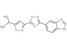 5-[5-(5-isopropyl-3-isoxazolyl)-1,2,4-oxadiazol-3-yl]-1H-benzimidazole