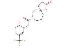 8-{[2-oxo-5-(trifluoromethyl)-1(2H)-pyridinyl]acetyl}-1-oxa-3,8-diazaspiro[4.6]undecan-2-one