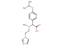 [[2-(1H-imidazol-1-yl)ethyl](methyl)amino](4-isopropoxyphenyl)acetic acid