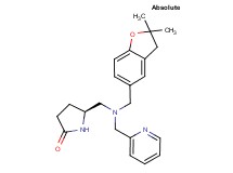 (5S)-5-{[[(2,2-dimethyl-2,3-dihydro-1-benzofuran-5-yl)methyl](pyridin-2-ylmethyl)amino]methyl}pyrrolidin-2-one