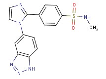 4-[1-(1H-1,2,3-benzotriazol-5-yl)-1H-imidazol-2-yl]-N-methylbenzenesulfonamide