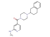 N-methyl-4-{[4-(1,2,3,4-tetrahydro-2-naphthalenyl)-1-piperazinyl]carbonyl}-2-pyridinamine