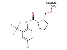 (2S)-N-[4-chloro-2-(trifluoromethyl)phenyl]-2-(methoxymethyl)pyrrolidine-1-carboxamide