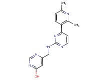 6-({[4-(2,6-dimethylpyridin-3-yl)pyrimidin-2-yl]amino}methyl)pyrimidin-4-ol
