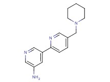 5-(piperidin-1-ylmethyl)-2,3'-bipyridin-5'-amine