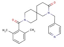 9-(2,6-dimethylbenzoyl)-2-(pyridin-4-ylmethyl)-2,9-diazaspiro[5.5]undecan-3-one