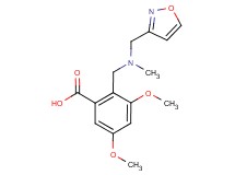 2-{[(isoxazol-3-ylmethyl)(methyl)amino]methyl}-3,5-dimethoxybenzoic acid