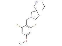 2-(2,6-difluoro-4-methoxybenzyl)-2,7-diazaspiro[4.5]decane dihydrochloride