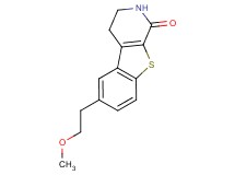 6-(2-methoxyethyl)-3,4-dihydro[1]benzothieno[2,3-c]pyridin-1(2H)-one