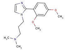 3-[2-(2,4-dimethoxyphenyl)-1H-imidazol-1-yl]-N,N-dimethylpropan-1-amine