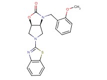 (3aS*,6aR*)-5-(1,3-benzothiazol-2-yl)-3-(2-methoxybenzyl)hexahydro-2H-pyrrolo[3,4-d][1,3]oxazol-2-one