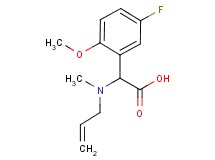 [allyl(methyl)amino](5-fluoro-2-methoxyphenyl)acetic acid