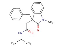 2-(3-benzyl-1-methyl-2-oxo-2,3-dihydro-1H-indol-3-yl)-N-isopropylacetamide