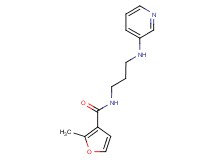 2-methyl-N-[3-(pyridin-3-ylamino)propyl]-3-furamide