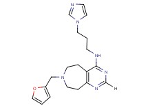 7-(2-furylmethyl)-N-[3-(1H-imidazol-1-yl)propyl]-6,7,8,9-tetrahydro-5H-pyrimido[4,5-d]azepin-4-amine