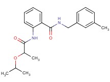 2-[(2-isopropoxypropanoyl)amino]-N-(3-methylbenzyl)benzamide