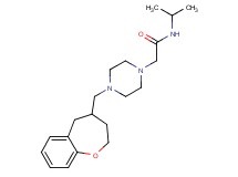 N-isopropyl-2-[4-(2,3,4,5-tetrahydro-1-benzoxepin-4-ylmethyl)piperazin-1-yl]acetamide