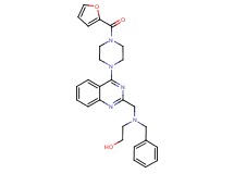 2-[benzyl({4-[4-(2-furoyl)-1-piperazinyl]-2-quinazolinyl}methyl)amino]ethanol