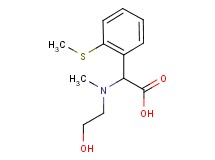 [(2-hydroxyethyl)(methyl)amino][2-(methylthio)phenyl]acetic acid