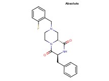 (3S,9aR)-3-benzyl-8-(2-fluorobenzyl)tetrahydro-2H-pyrazino[1,2-a]pyrazine-1,4(3H,6H)-dione