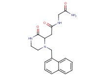 N~2~-{[1-(1-naphthylmethyl)-3-oxo-2-piperazinyl]acetyl}glycinamide
