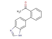 1-[2-(1H-benzimidazol-6-yl)phenyl]ethanone