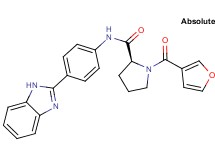 N-[4-(1H-benzimidazol-2-yl)phenyl]-1-(3-furoyl)-L-prolinamide