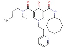 N-butyl-N'-cyclooctyl-N-methyl-4-oxo-1-[2-(2-pyridinyl)ethyl]-1,4-dihydro-3,5-pyridinedicarboxamide