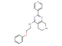 N-(2-phenoxyethyl)-2-pyridin-4-yl-5,6,7,8-tetrahydropyrido[3,4-d]pyrimidin-4-amine