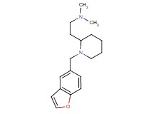 2-[1-(1-benzofuran-5-ylmethyl)-2-piperidinyl]-N,N-dimethylethanamine