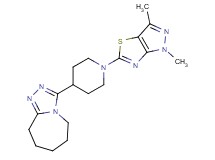 3-[1-(1,3-dimethyl-1H-pyrazolo[3,4-d][1,3]thiazol-5-yl)piperidin-4-yl]-6,7,8,9-tetrahydro-5H-[1,2,4]triazolo[4,3-a]azepine