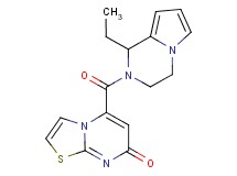 5-[(1-ethyl-3,4-dihydropyrrolo[1,2-a]pyrazin-2(1H)-yl)carbonyl]-7H-[1,3]thiazolo[3,2-a]pyrimidin-7-one