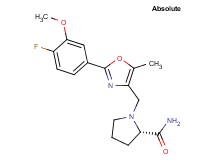 1-{[2-(4-fluoro-3-methoxyphenyl)-5-methyl-1,3-oxazol-4-yl]methyl}-L-prolinamide