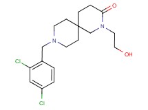 9-(2,4-dichlorobenzyl)-2-(2-hydroxyethyl)-2,9-diazaspiro[5.5]undecan-3-one